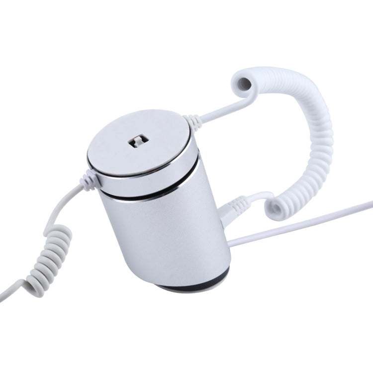 Aluminum Shell Cylindrical Display Stand Digital Magnetic Security System Burglar Alarm / Anti-theft Alarm Display Holder for Mobile Phones with Type-C / USB-C Port, Cylindrical Type-C Aluminum Shell Cylindrical Display Stand Digital Magnetic Security System Burglar Alarm / Anti-theft Alarm Display Holder for Mobile Phones with Type-C / USB-C Port, Cylindrical Type-C